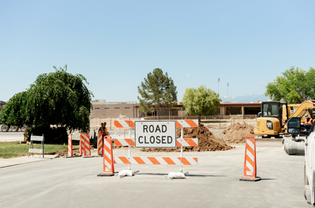 Road Closed Signage