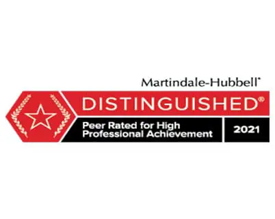 Martindale Distinguished 2021